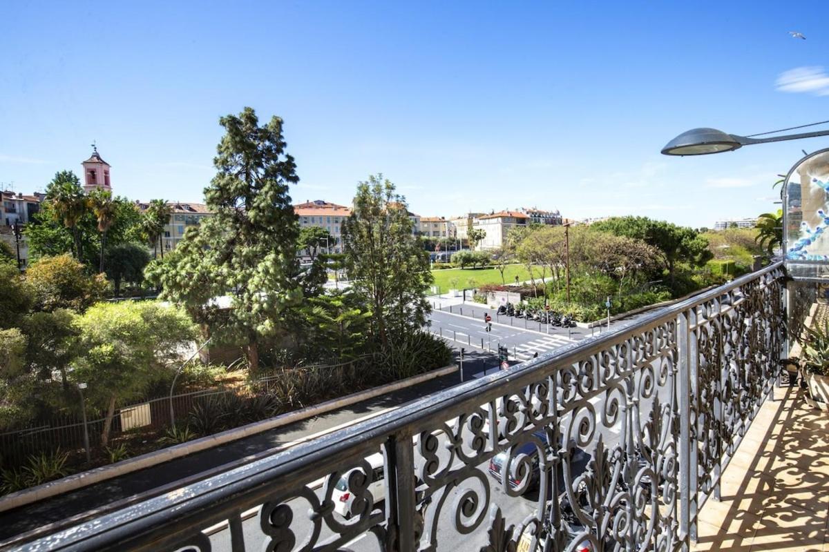 Balcon Vue Coulee Verte. Luxe Plein Coeur De Nice Exterior photo